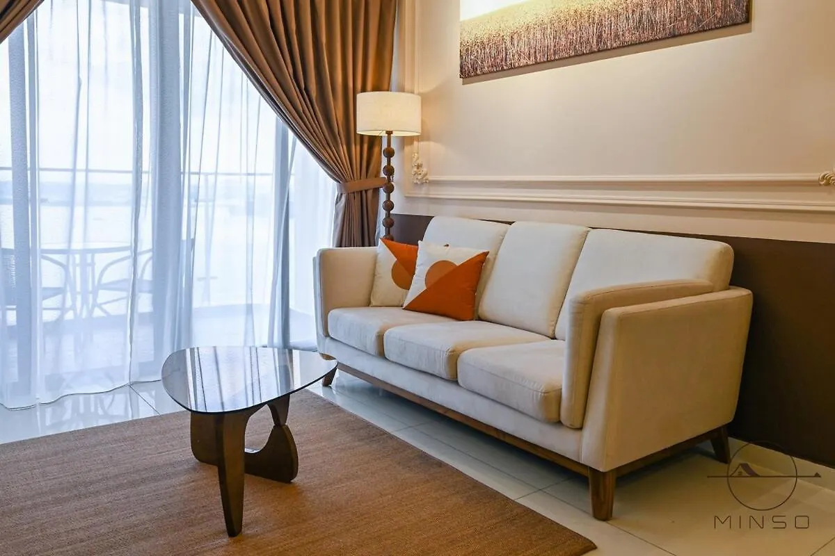 Apartmán Kingsbay B #5Pax #Vintagewood #Highfloor Johor Bahru